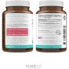 Pure Co Organic Cranberry Concentrate Capsules, Urinary Tract Support and Kidney Cleanse, 120ct - 3 of 4