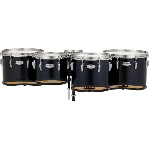 Pearl Championship Maple Marching Tenor Drums Quint Sonic Cut 6, 10, 12, 13, 14 in. Midnight Black #46 - 1 of 1