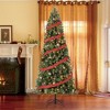 Home Heritage 9' Cascade Cashmere Quick Set Christmas Tree and Changing Lights - image 3 of 4
