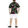 HAPPY BAY Men's Hawaiian Short Sleeve Button Down Shirt Mens Vacation Shirts Summer Beach Casual Tropical Shirts for Men Funny - 2 of 4