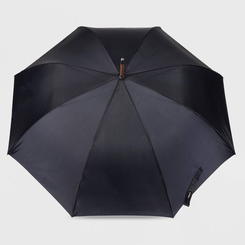 Totes Compact Stick Umbrella - Black, 3 of 5