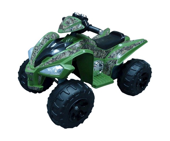 Fun Wheels Camo Super Quad - Green