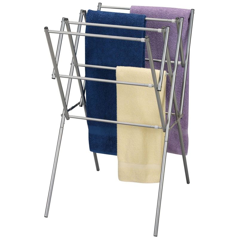 Household Essentials Clothes Drying Rack, Foldable, Expandable and Collapsible Laundry Drying Rack, 4 of 6