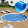 VEVOR Solar Pool Cover, Φ10 ft Round Solar Blanket for Pools, Inground Above Ground Swimming Pool Solar Cover, 15 mil Solar Covers Blue - 2 of 4