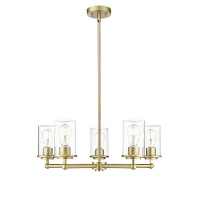 Z-Lite Thayer 5 - Light Chandelier in  Luxe Gold