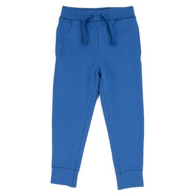 Leveret Kids Drawstring Pants Cotton Royal Blue 12 Year : Target