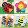 MasterPieces Garden Chunky Wood Puzzles 4 Pack for Kids - 3 of 4
