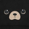Novelty Beanie 3D Bear Hood Chin Ties Beanie - 3 of 4