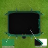 Jump Into Fun 8X14FT Rectangle Recreational Trampoline, Equipped with 8 high-security rails & UV-resistant safety trampoline fence net for Kids Adults - 3 of 4