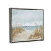 Stupell Industries Sandy Beach Walkway Distant Sailboats Floating SeaFloater Canvas Wall Art - 3 of 4
