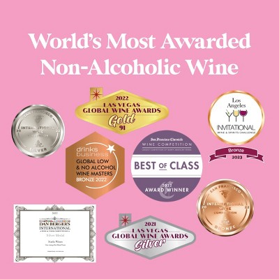 Starla Non-Alcoholic Wine - 2pk/187ml Mini Bottle