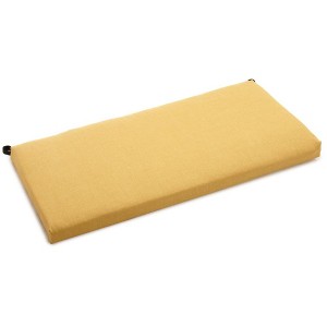 Blazing Needles, 45-inch by 19-inch Outdoor Spun Polyester Loveseat Cushion - 1 of 2