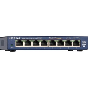 NETGEAR GS108 ProSafe 8-Port Gigabit Switch - 1 of 3