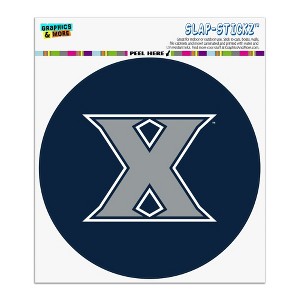 Xavier University Logo Automotive Car Window Locker Circle Bumper Sticker - 1 of 4