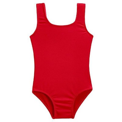 City Threads Girls UPF 50+ Nylon/Spandex Blend One-Piece Swimsuit - Red, 10Y — фото 2