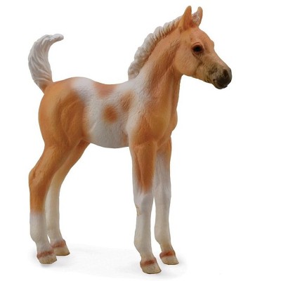 Breyer Animal Creations Breyer CollectA Series Palomino Pinto Standing Foal Model Horse