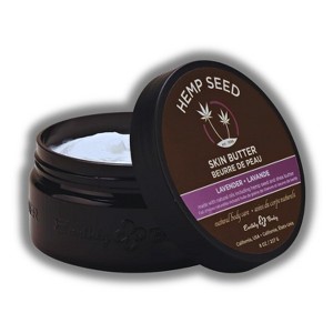 Earthly Body Hemp Seed Skin Butter (8 oz) - Lavender | Fast-Absorbing, Intense Softening Treatment for Hands, Feet & Heels - 1 of 2