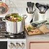 12qt Stainless Steel Stock Pot Silver - Figmint™ - 2 of 4