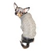 Hip Doggie Angora Cable Knit Sweater - Sand (Small) - 2 of 3