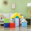 Ruvalino Baby and Toddler Learning Toys Eleven Piece Foam Climbing Blocks Set for Creative Indoor Play, Multicolored, 19.8"*19.8"*9.8" - 4 of 4
