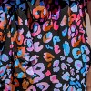 Women's Multicolored Leopard Print Lace Up Romper - Cupshe - 2 of 4