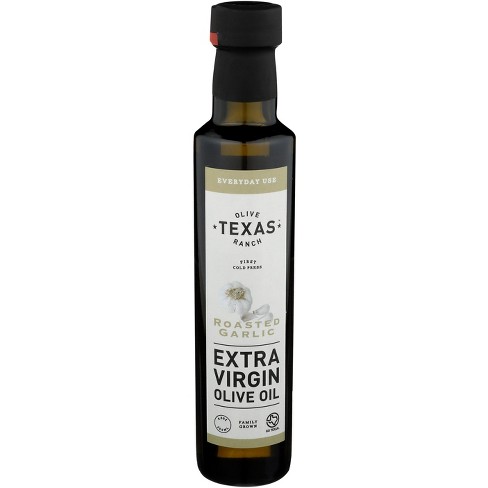 Texas Olive Ranch Roasted Garlic Evoo - Case Of 12 - 250ml : Target