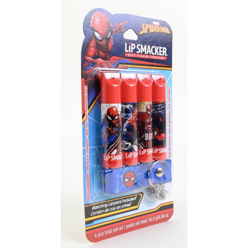 Lip Smackers Spider-Man Lanyard Lip Balm Set - 4ct, 3 of 5