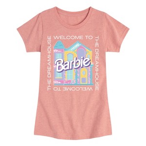 Girls' - Barbie - Welcome To The Dreamhouse Fitted Short Sleeve Graphic T-Shirt - 1 of 4