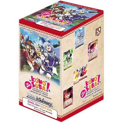 Bushiroad Weiss Schwarz KonoSuba The Movie: Legend of Crimson Booster Box - 20 Packs