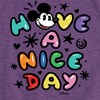 Girls' - Disney - Mickey Mouse Fitted Short Sleeve Graphic T-Shirt - 2 of 4