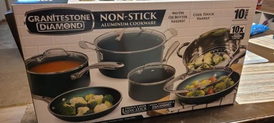 GraniteStone Emerald Nonstick Pots and Pans Cookware Set - 10 Piece -  20373036