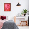 Stupell Industries Love You Mean It on Red Black Framed Giclee Art - 2 of 4