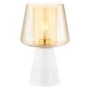 Soraya 14" Table Lamp - Amber/White - Safavieh - 3 of 4