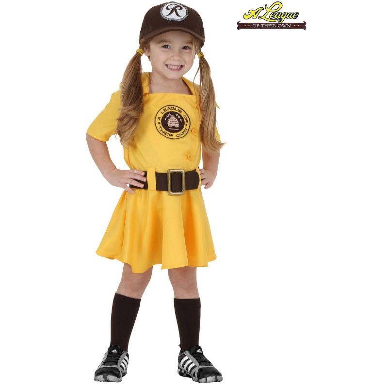 HalloweenCostumes.com Toddler A League of Their Own Kit Costume., 2 of 3