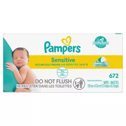 Pampers Sensitive Baby Wipes - 672ct