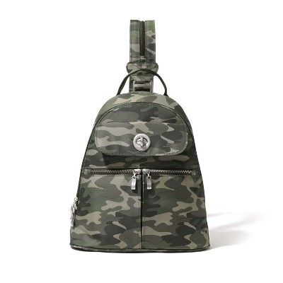 Baggallini Naples Convertible Backpack - Olive Camo