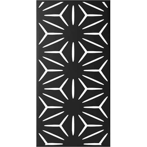 Newtown Decorative Outdoor Privacy Screen Panels, Metal Laser Cut ...