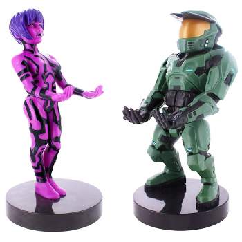 Halo Combat Evolved 20th Anniversary 2pk Cable Guy Phone and Controller Holder - Master Chief & Cortana