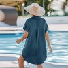 Women's Breezy Button-Down Shirt Dress for Summer Days - Cupshe - 4 of 4