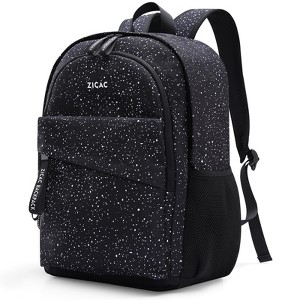 Generic Canvas Backpack, Classic Basic Daypack, Lightweight Casual Travel Daypack Satchel Backpack Unisex - 1 of 4