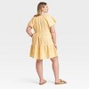 Women's Flutter Short Sleeve Woven Mini Skater Dress - Universal Thread™ - 2 of 3