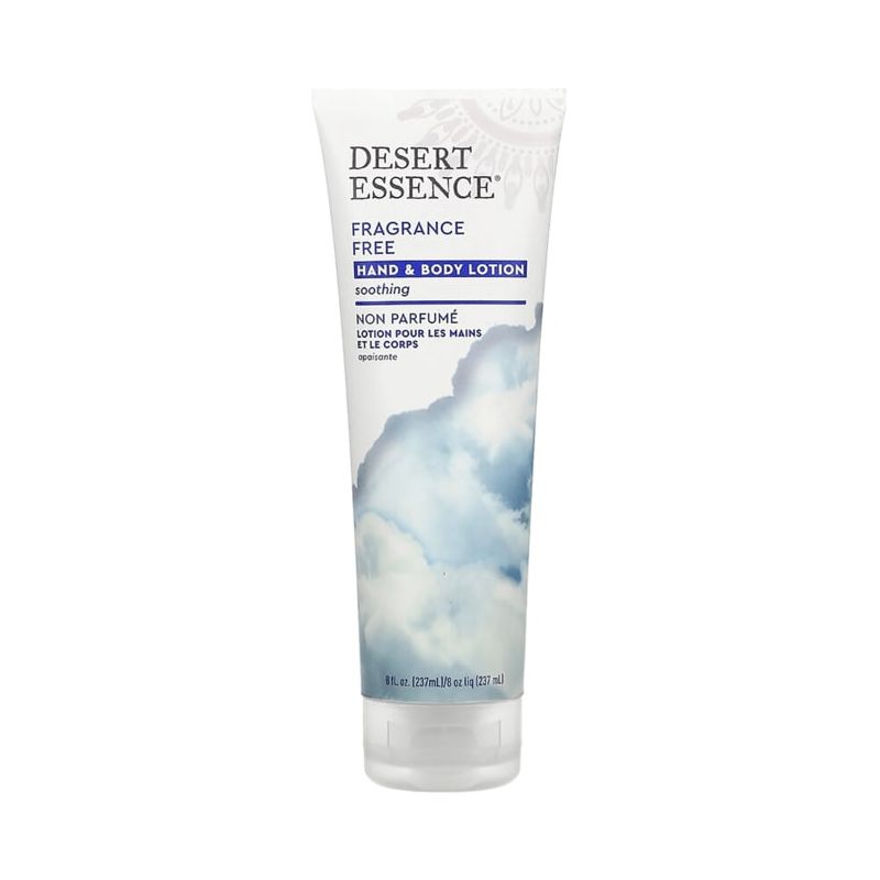 Desert Essence Fragrance Free Hand and Body Lotion 8oz, 1 of 2