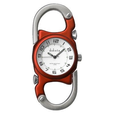 Men's Dakota Double Clip Watch - Orange