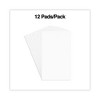 Universal Scratch Pads, Unruled, 3 x 5, White, 100 Sheets, 12/Pack - 3 of 4