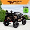 12V Kids Ride-On Car Truck with Remote Control, Battery Powered Electric Vehicle for Toddlers Ages 1-3, Spring Suspension, LED Lights, Music - 3 of 4