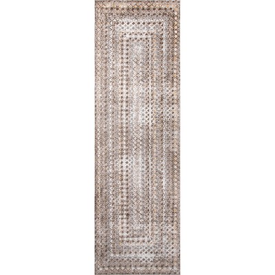 Nuloom Carley Pet Friendly Machine Washable Geometric Area Rug