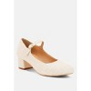 Antara Tweed Mary Jane Women Sandals - 3 of 4