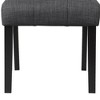 Acme Furniture 45" Kusa Dining Set Engineering Stone Top Black Finish: Rectangle, Seats 4, Wood Composite - 4 of 4