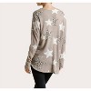 Women's Star & Leopard Waffle Knit Top - umgee - 3 of 3