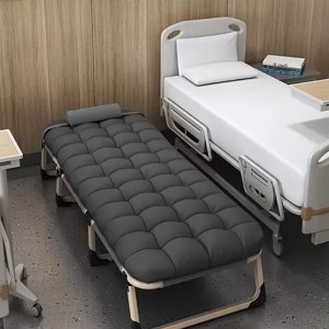 Upholstered Adjustable Daybed with Pillows, Durable Metal Frame for Guest Room, Compact Foldable Sofa Sleeper - 1 of 4